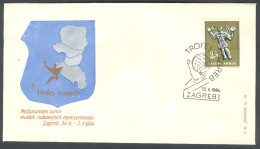 .Yugoslavia, 1964-06-30, Croatia, Zagreb, Handball Tournament, Special Postmark & Cover - Altri & Non Classificati