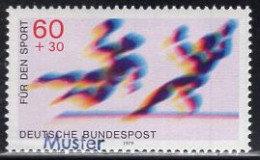 GERMANY(1979) Handball. MUSTER (specimen) Overprint.Scott No B562. - Sonstige & Ohne Zuordnung