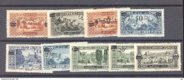 Grand Liban  :  Yv  75-83  * - Unused Stamps
