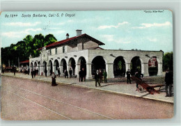 13014241 - Bahnhoefe Europa Santa Barbara, Cal. Depot - Stations - Met Treinen