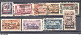 Grand Liban  :  Yv  98...108  (o), *    9  Valeurs - Used Stamps