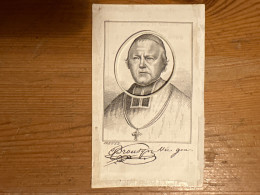 Litho Petyt Priester Broutyn *1802 Ronse Prof College Aalst Watervliet Ten Brielen Comen Dottignies Torhout +1856 Brugge - Overlijden