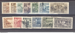 Grand Liban  :  Yv  131-45  (o)  Sauf 135 + 142 - Used Stamps