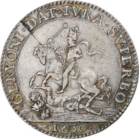 France, Jeton, Louis XIII, Cavalerie Légère, 1630, Argent, TTB+ - Autres & Non Classés