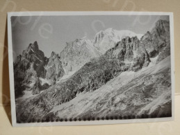 Italia Or France Mont Blanc Monte Bianco 1952. 90x60 Mm - Europa