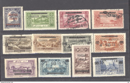 Grand Liban  :  Yv  84-95  * ,  (o) - Unused Stamps