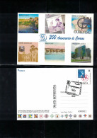 TARIFA  A - TARJETA DEL CORREO, FESOFI 2016, 300 AÑOS DE CORREOS, EXPOSICION - IRUN -  ENTERO POSTAL PREFRANQUEADA - 1931-....