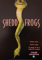 Carte Postale - Shedd Frogs (grenouille) Jazzin' At The Shedd - Chicago - Advertising