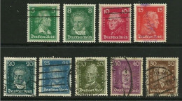 ● GERMANIA REICH 1926 / 27  UOMINI Illustri  N. 380 . . . Usati  Cat. 15.40 € ️ Lotto N. 3922 ️ - Usati