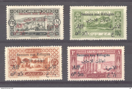 Grand Liban  :  Yv  63-66  * - Unused Stamps