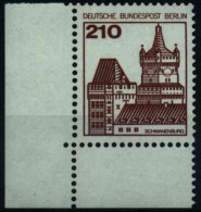 BERLIN DS BURGEN U. SCHLÖSSER Nr 589 Postfrisch ECKE-UL X0E26AE - Nuovi