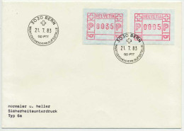 SCHWEIZ ATM Nr 3 BRIEF MIF S9109D2 - Automatic Stamps
