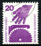 BRD DS UNFALLV Nr 696ARa Gestempelt X609EAA - Used Stamps