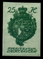 LIECHTENSTEIN 1920 Nr 21 Postfrisch X7A6F5A - Unused Stamps