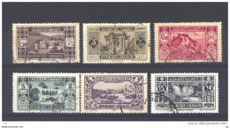 Grand Liban  :  Yv  135...145  (o)    6 Valeurs - Used Stamps