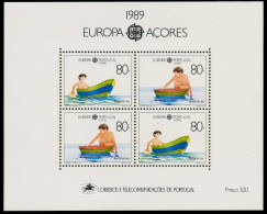 AZOREN Block 10 Postfrisch S00DF66 - Açores