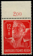 3. REICH 1944 Nr 895 Postfrisch ORA X854912 - Ungebraucht