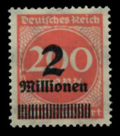 D-REICH INFLA Nr 309APa Postfrisch Gepr. X6D613E - Unused Stamps