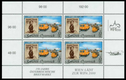 ÖSTERREICH BLOCK KLEINBOGEN 1990-1999 Nr 2292I S847792 - Blokken & Velletjes