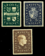 LIECHTENSTEIN 1939 Nr 183-185 Postfrisch X6F6D52 - Ongebruikt