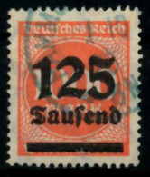 D-REICH INFLA Nr 291b Gestempelt Gepr. X724746 - Used Stamps
