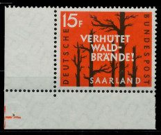 SAAR OPD 1958 Nr 431 Postfrisch ECKE-ULI X79C7B6 - Unused Stamps