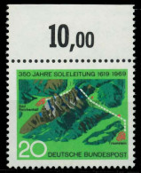 BRD 1969 Nr 602 Postfrisch ORA X7F3406 - Ungebraucht