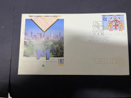 1-6-2024 (4) Australian - 1992 - Coty Of Melboune - FDC