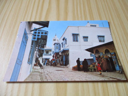 Sidi Bou Saïd (Tunisie).Rue Principale - Carte Animée. - Tunisia