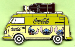 Pin's BD Coca-Cola Volkswagen VW Stitch - 3Y18 - Coca-Cola