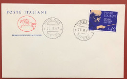 ITALY - FDC - 1967 - Centenary Of The Birth Of Arturo Toscanini - FDC