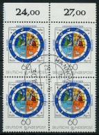 BRD 1982 Nr 1155 Zentrisch Gestempelt VIERERBLOCK ORA X82CF4E - Used Stamps