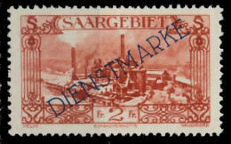 SAAR DIENSTMARKEN Nr 21 Ungebraucht X830166 - Unused Stamps