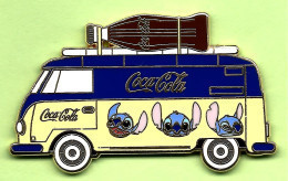 Pin's BD Coca-Cola Volkswagen VW Stitch - 3Y19 - Coca-Cola