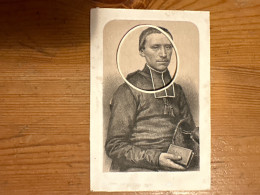 Steendruk Putman-depape Litho ? Eerw.Heer Victor Auguste Van De Walle *1832 Gent Priester Wezenhuis Deinze +1862 Deinze - Décès