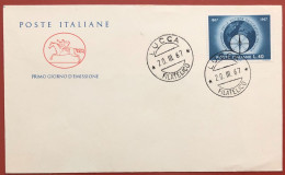 ITALY - FDC - 1967 - Centenary Of The Italian Geographical Society - FDC