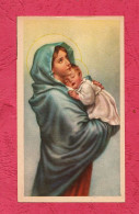 Santini, Holy Card- Maria Santissima-   Ed NG N° 3170 . Dim. 106x 61mm. - Images Religieuses