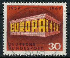 BRD BUND 1969 Nr 584 Zentrisch Gestempelt X832016 - Used Stamps