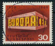 BRD BUND 1969 Nr 584 Zentrisch Gestempelt X832032 - Used Stamps