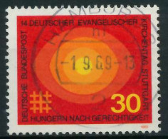 BRD 1969 Nr 595 Gestempelt X832946 - Gebruikt