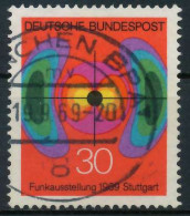 BRD 1969 Nr 599 Gestempelt X832956 - Gebraucht