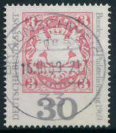 BRD 1969 Nr 601 Zentrisch Gestempelt X83296E - Used Stamps