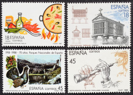 España Spain 1988  Turismo  Edi 2935/38 Nuevo New MNH ** - Neufs