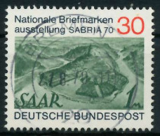 BRD 1970 Nr 619 Zentrisch Gestempelt X832B6A - Used Stamps