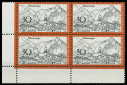 BRD 1970 Nr 622 Postfrisch VIERERBLOCK ECKE-ULI X832C22 - Neufs