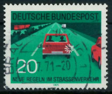 BRD 1971 Nr 672 Zentrisch Gestempelt X836896 - Used Stamps