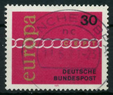 BRD BUND 1971 Nr 676 Zentrisch Gestempelt X8369D2 - Oblitérés