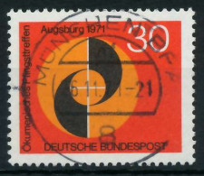 BRD 1971 Nr 679 Zentrisch Gestempelt X836A96 - Gebruikt