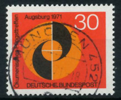 BRD 1971 Nr 679 Zentrisch Gestempelt X836AA2 - Oblitérés
