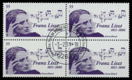 BRD 2011 Nr 2846 Zentrisch Gestempelt VIERERBLOCK X846172 - Used Stamps